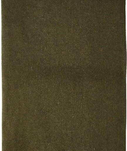 Olive Drab 80% Wool Fire Retardant Blanket - 66" X 90"